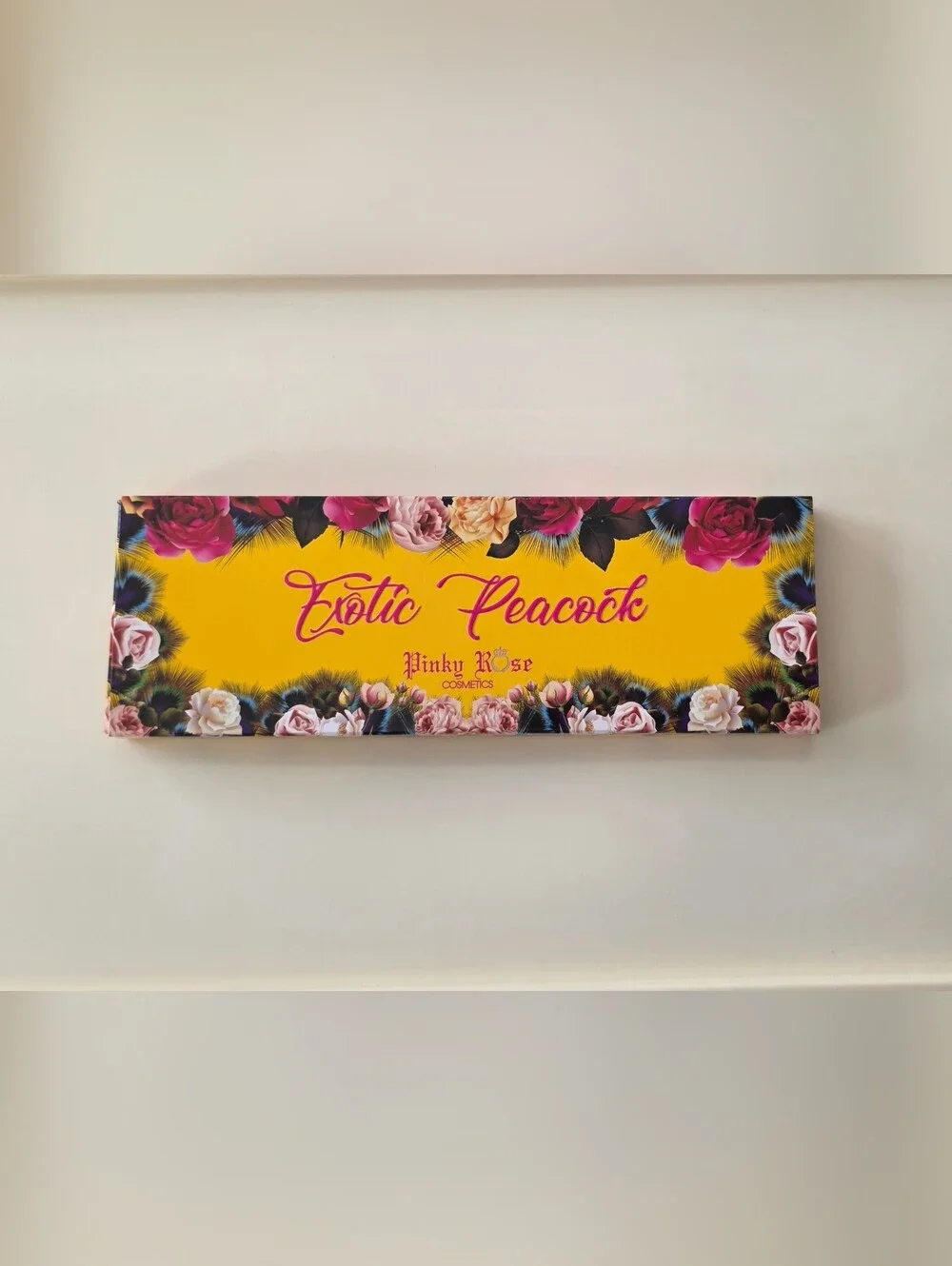 NIB Pinky Rose Cosmetics Exotic Peacock Eyeshadow Palette - Brand New